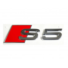 logo znak Audi A5 nápis S5 chrom verze zadní nalepovací