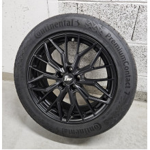 ALU kola AEZ Porto black 19" 5x108 Continental 235/55/19 Land Rover