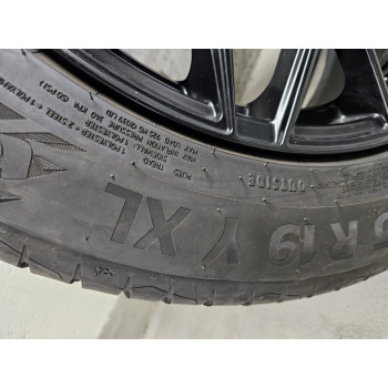 ALU kola AEZ Porto black 19" 5x108 Continental 235/55/19 Land Rover