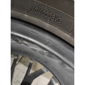 ALU kola AEZ Porto black 19" 5x108 Continental 235/55/19 Land Rover