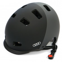 helma Audi přilba MTB cyklo Audi e-skútr cyklistická helma Uvex ochrana hlavy