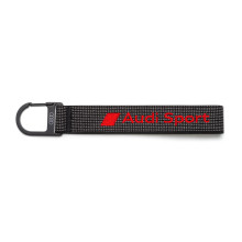 přívěsek klíčenka Audi nápis Audi Sport černá barva
