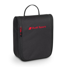 taška Audi kosmetická taštička nápis Audi Sport Deuter barva černá