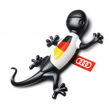 osvěžovač vzduchu Audi gecko gekon černý vlajka Německo
