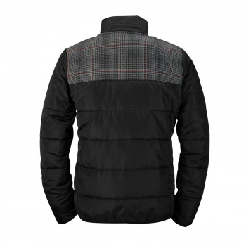 bunda Volkswagen péřová s logem  GTI černá s káro steppjacke jacke pánská černá barva
